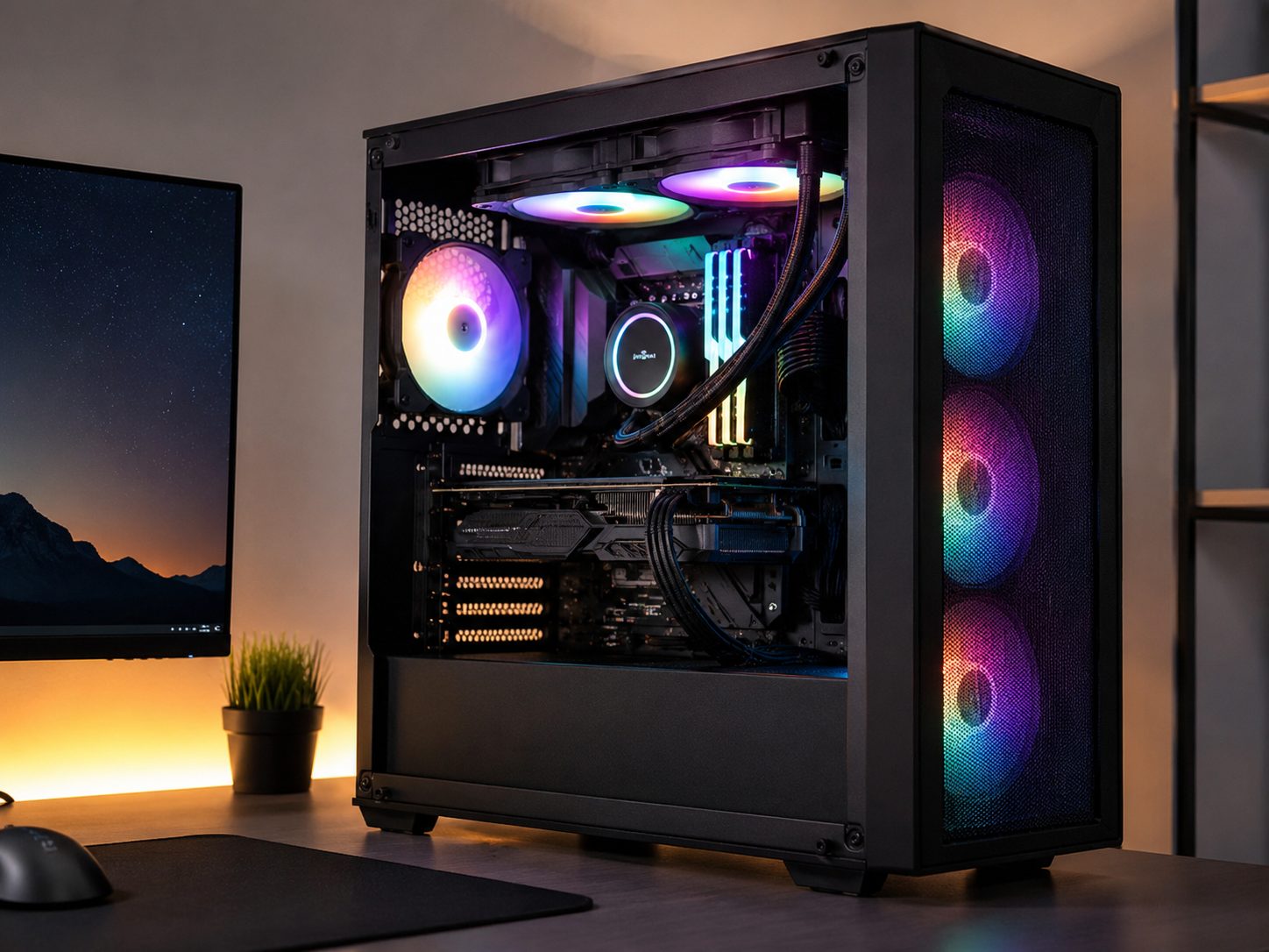 Тестовая сборка — игровой ПК Ryzen 7 + RTX 5070